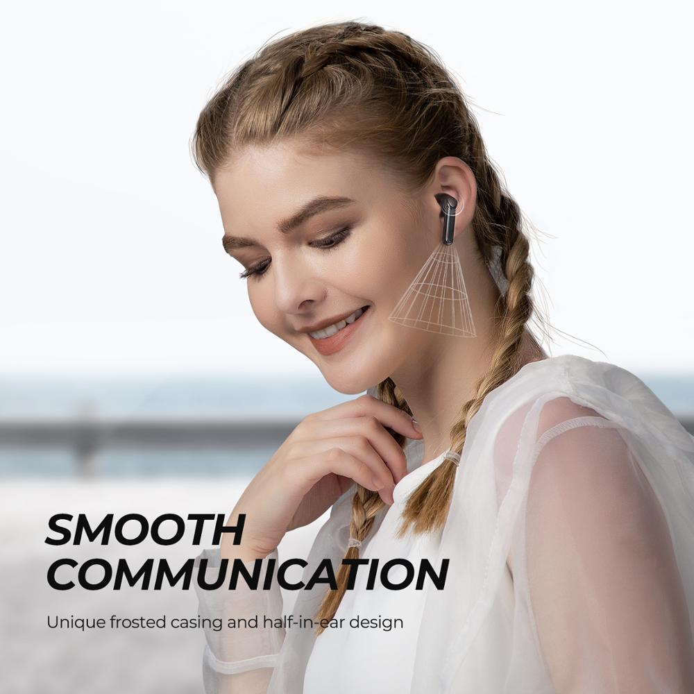 SOUNDPEATS TrueAir2 Wireless Earbuds Bluetooth V5.2 Headset QCC3040 aptX 4 Mic CVC Noise Cancellation TWS+ Wireless Earphones