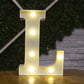 Letters and Numbers LED Lights Lamp Décor