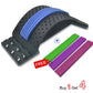 Back Massager Stretcher Support, Spine Deck Pain Relief, Chiropractic Lumbar Relief, Back Stretcher, Fitness Massage Equipment