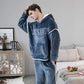 Hooded Flannel Men's and Women's Pajama's