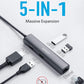 Anker Premium 5-in-1 USB-C Hub 3A1H1E B2C - UN Gray Iteration 1