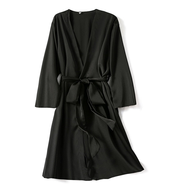 Women's Satin Robe