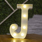 Letters and Numbers LED Lights Lamp Décor