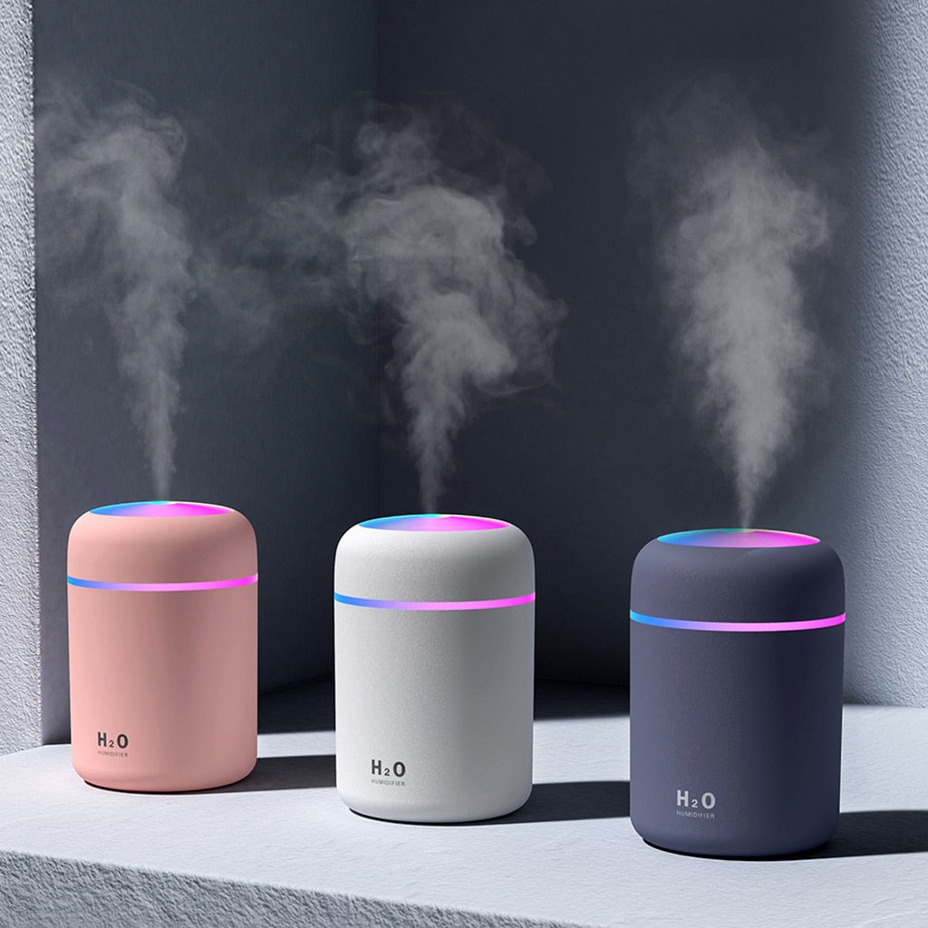 Mini Air Humidifiers Ultrasonic Aroma Essential Oil Diffuser