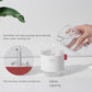 500ML Large Capacity Ultrasonic Air Humidifier Aroma Oil Diffuser with Lamp
