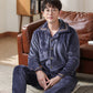 Men's Warm Flannel Sleepwear