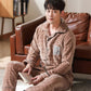 Men's Warm Flannel Sleepwear