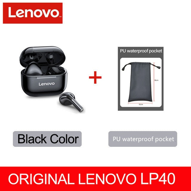 Lenovo LP40 TWS Bluetooth Earbuds Touch Control