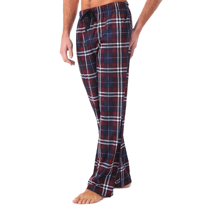 Men's Home Pants Cotton Flannel