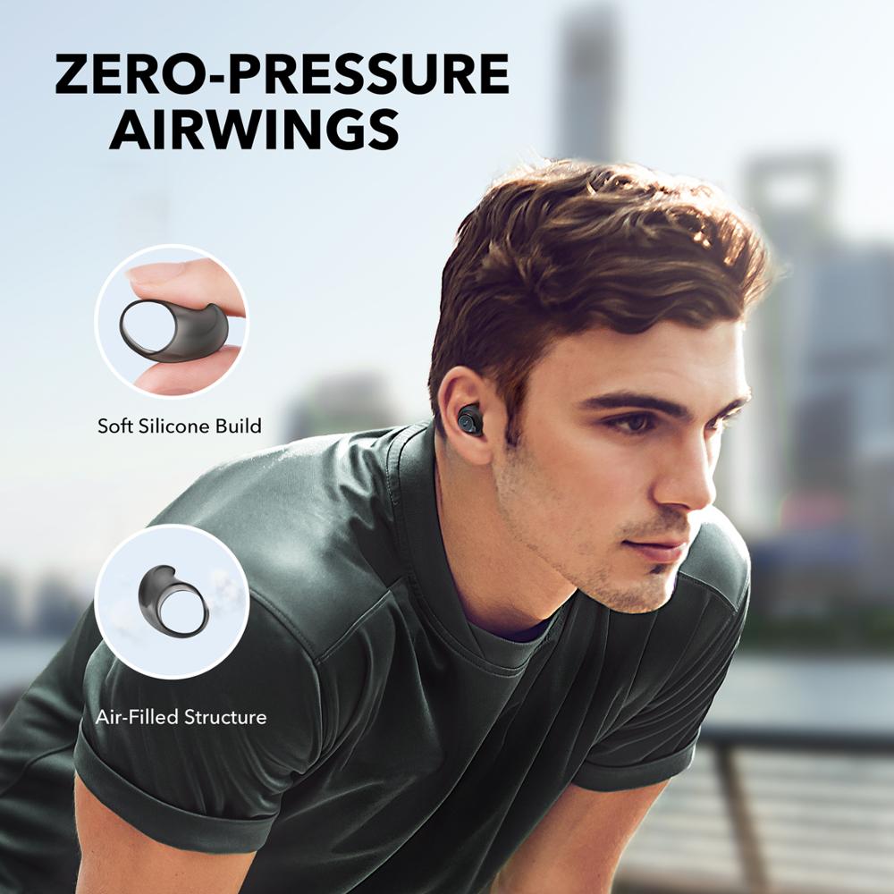 Anker Soundcore Life Dot 2 True Wireless Earbuds, bluetooth earphones, Superior Sound,Secure Fit with AirWings, Bluetooth 5