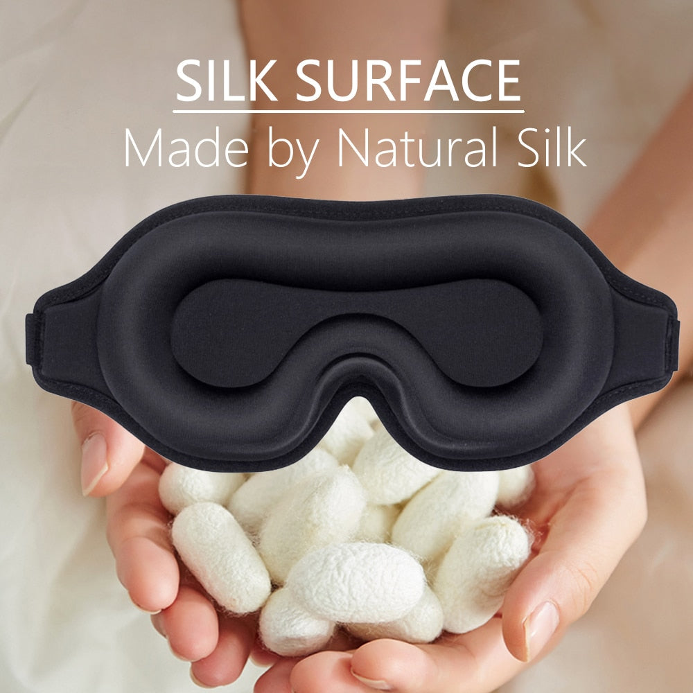 3D Memory Foam Silk Sleep Mask