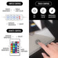LED Diamond Crystal Projection Touch Control USB Night Light