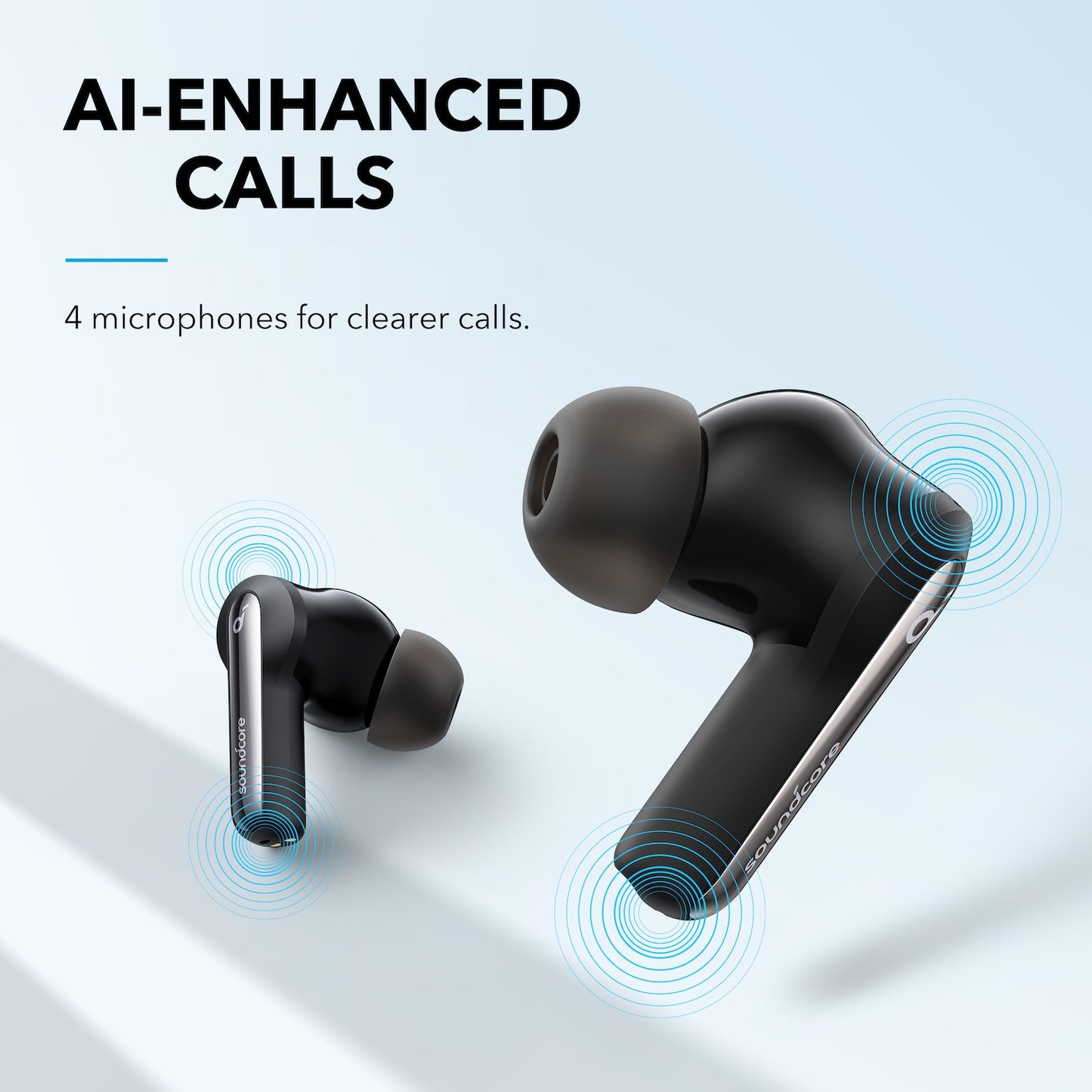 Anker Soundcore Life P3i Hybrid Active Noise Cancelling bluetooth earphones, wireless earbuds, 4 Mics, Powerful Sound Custom EQ