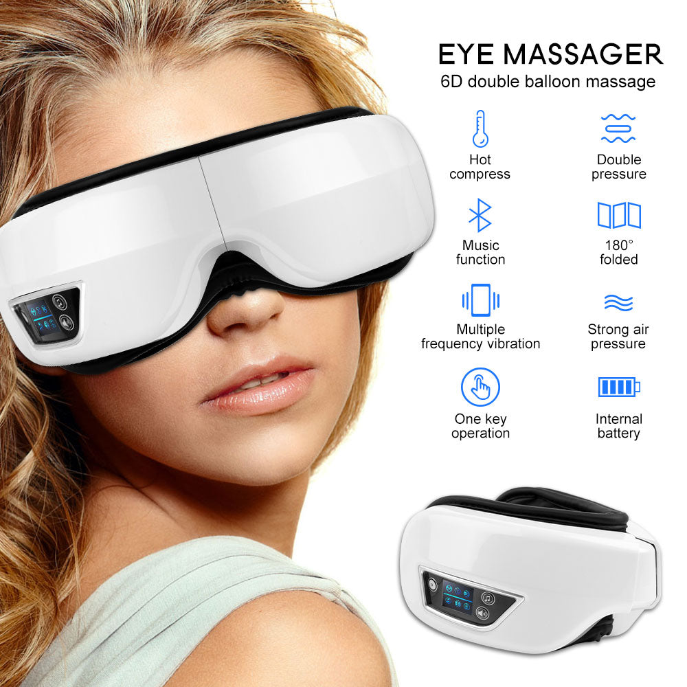 Eye Massager 6D Smart Vibration Eye Care