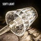 LED Diamond Crystal Projection Touch Control USB Night Light