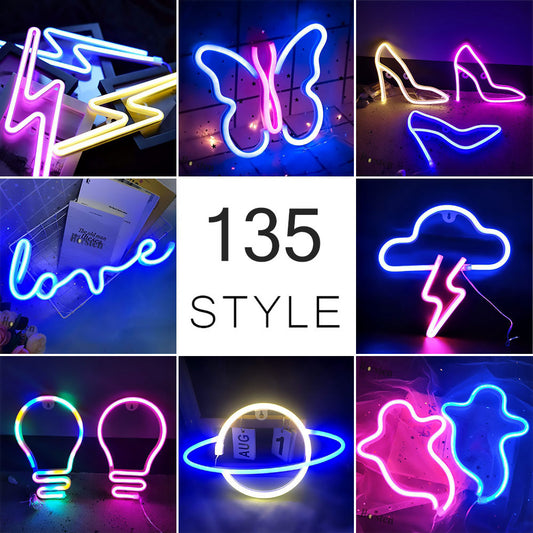 Choose From 135 Different Designs Neon Signs/Light