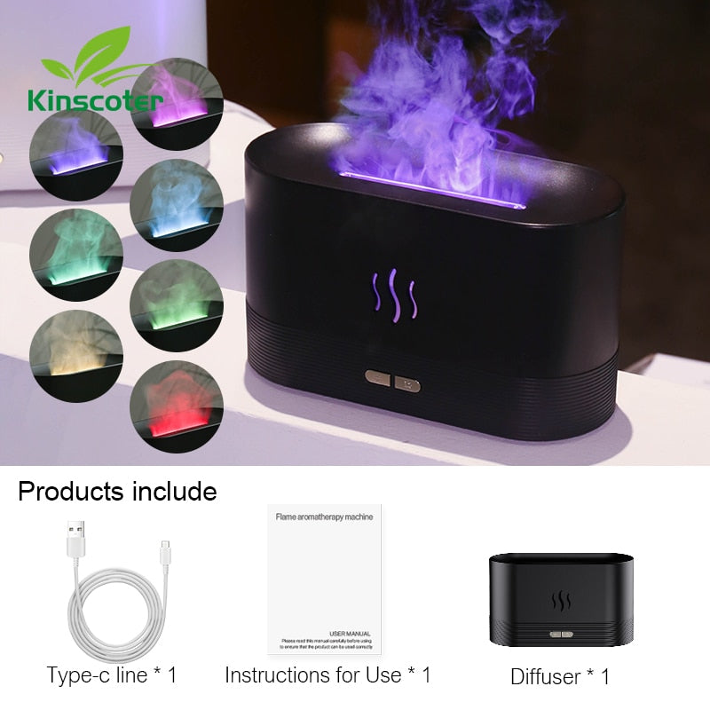 Kinscoter Aroma Diffuser Air Humidifier Ultrasonic Cool Mist