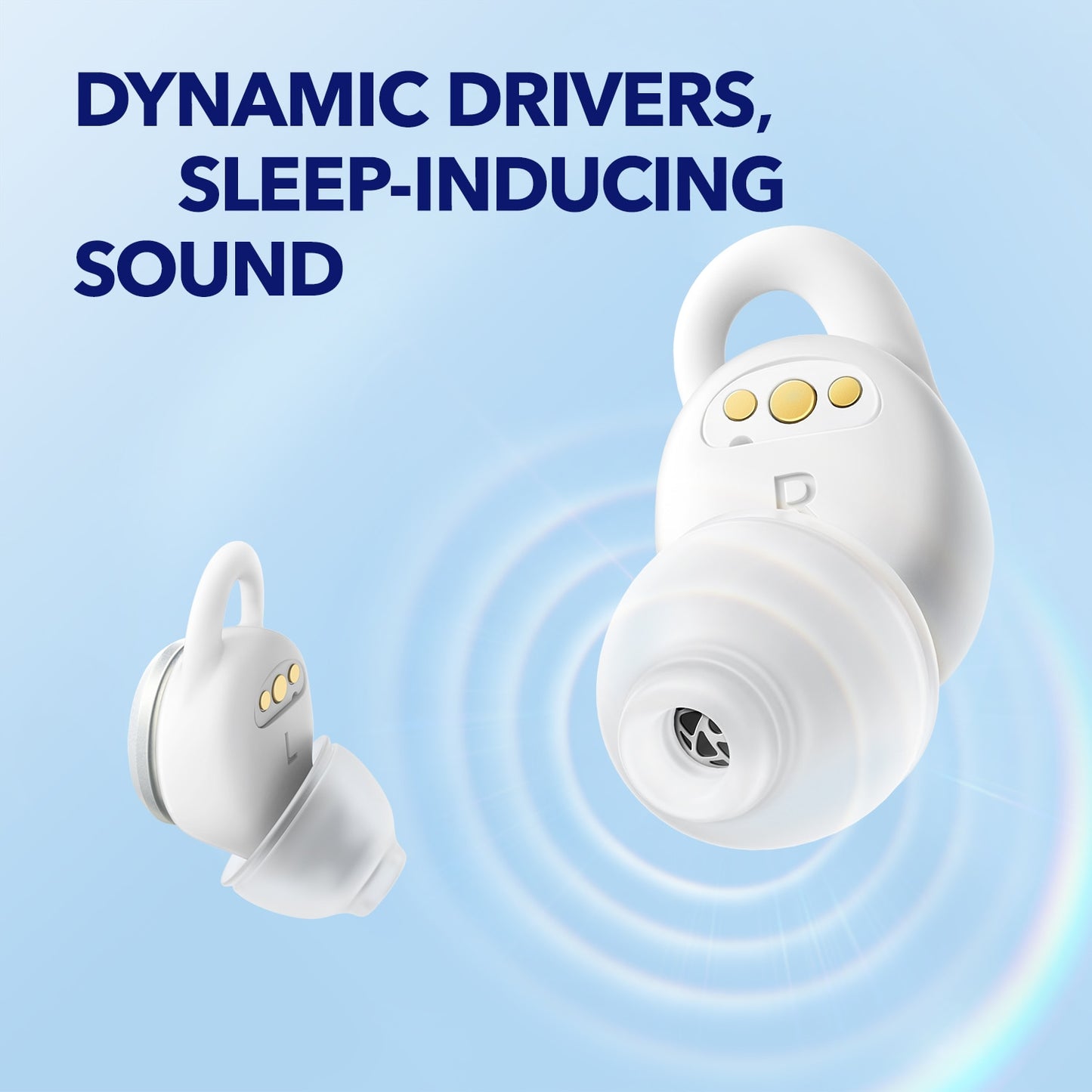 soundcore by Anker Sleep A10 Bluetooth Sleep Earbuds Noise Blocking Earbuds for Sleep Comfortable Fit For Unlimited Sleep Sounds