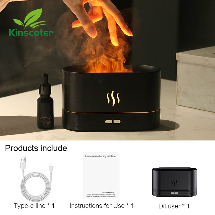 Kinscoter Aroma Diffuser Air Humidifier Ultrasonic Cool Mist