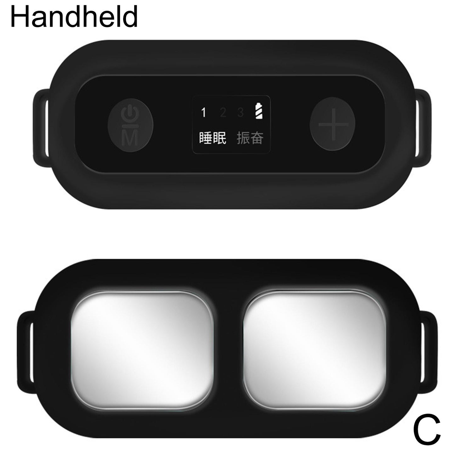 Sleep Aid Device with Foot Strap or Handheld