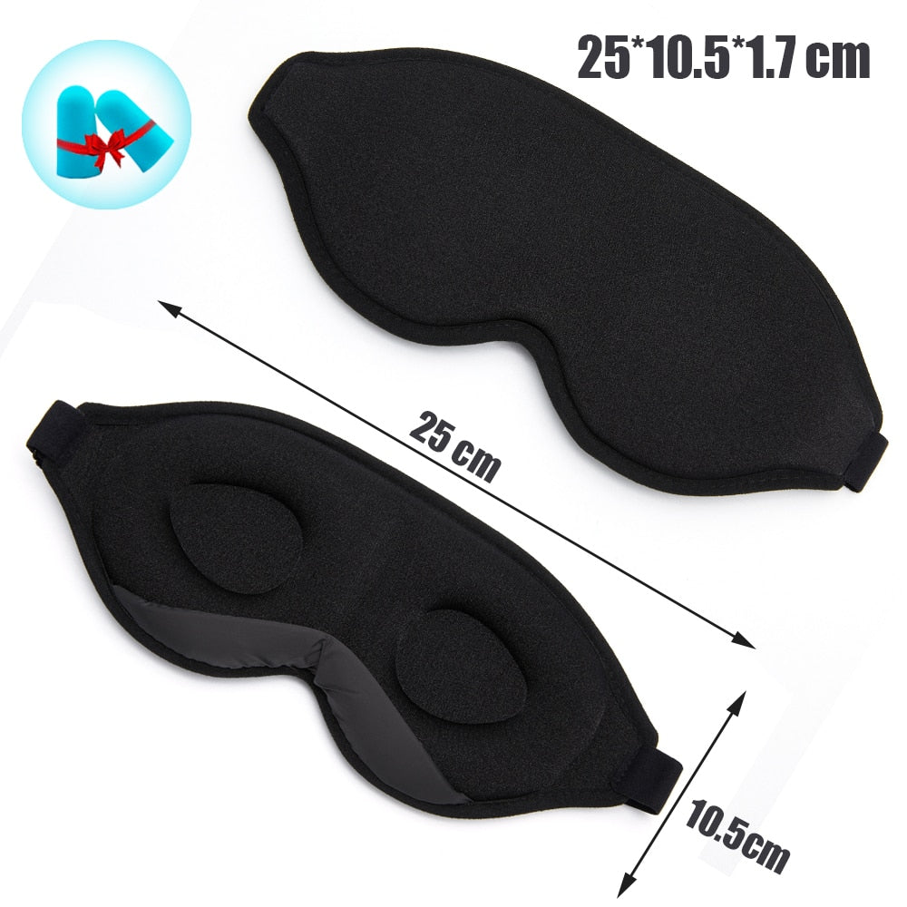 3D Memory Foam Silk Sleep Mask