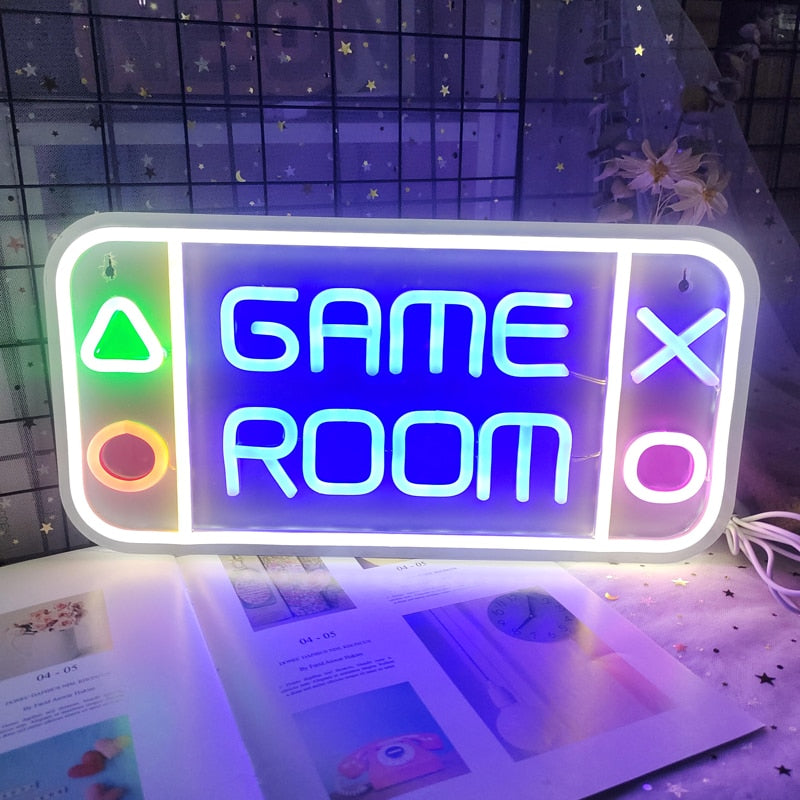 LED Game Room Neon Lights