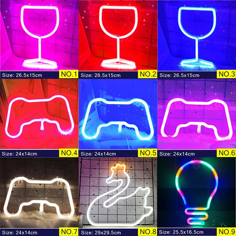 Choose From 135 Different Designs Neon Signs/Light