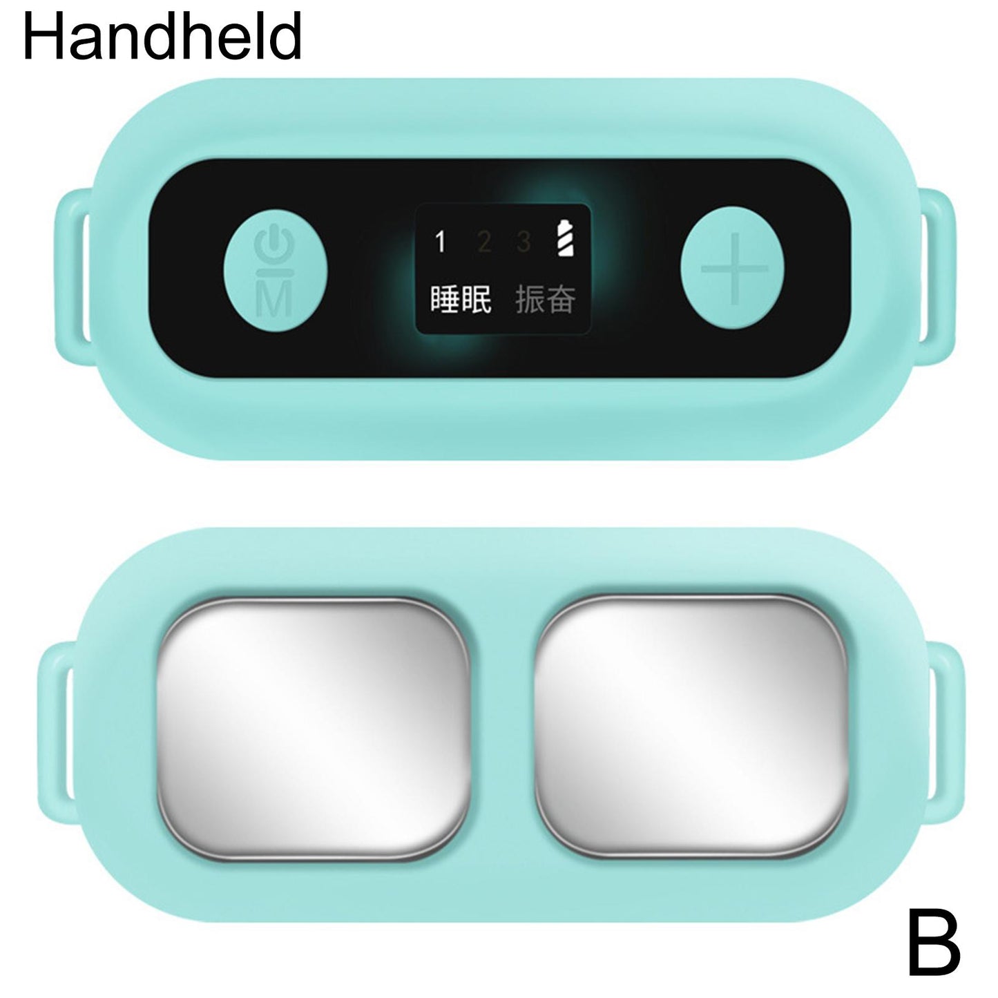 Sleep Aid Device with Foot Strap or Handheld