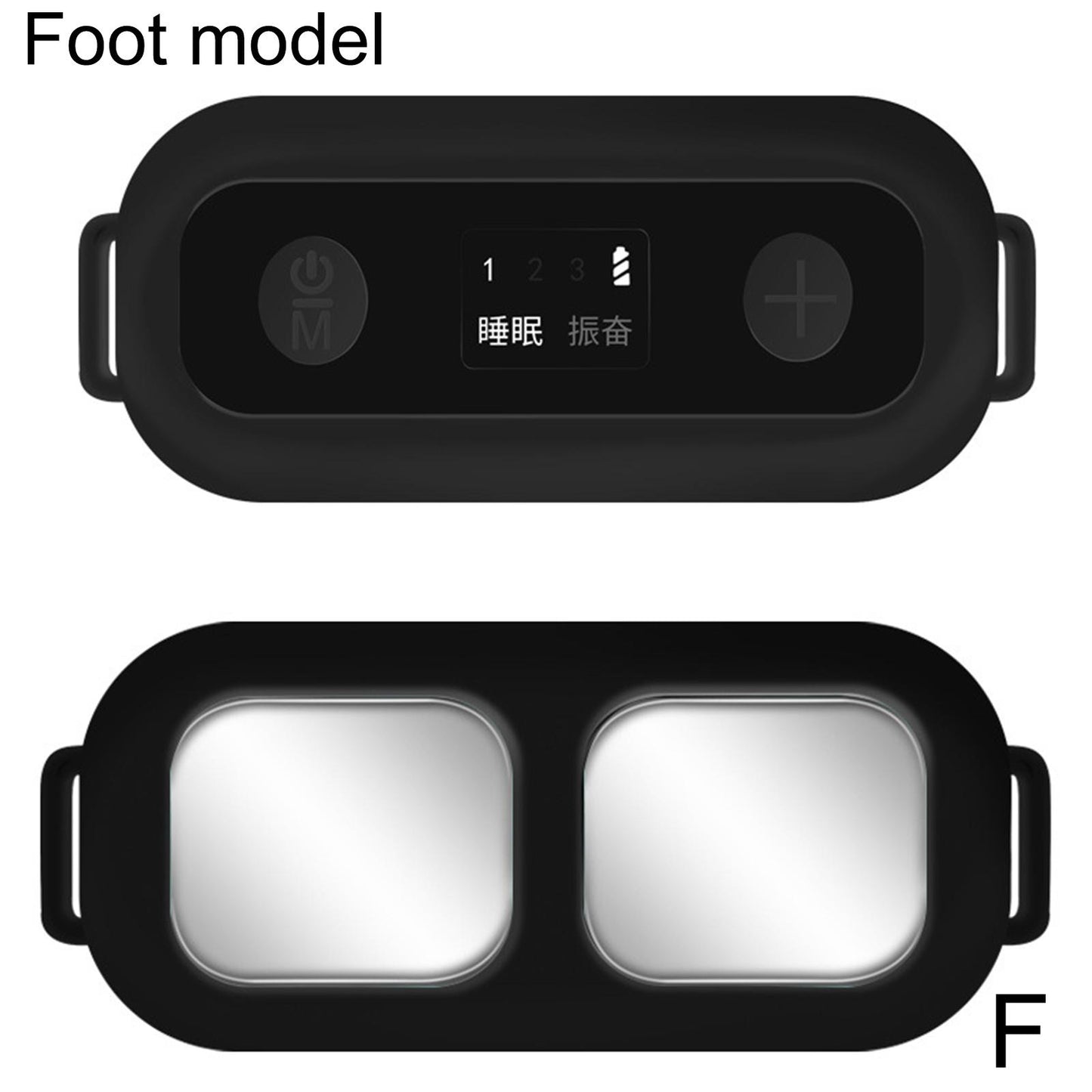 Sleep Aid Device with Foot Strap or Handheld