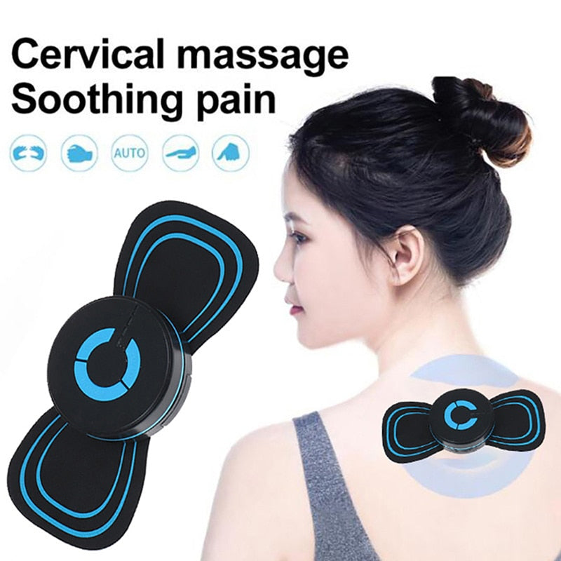 Portable Neck Body Massager Muscle Relief, Mini Electric