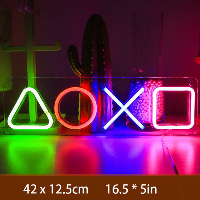 Game Icon Neon Sign Light LED