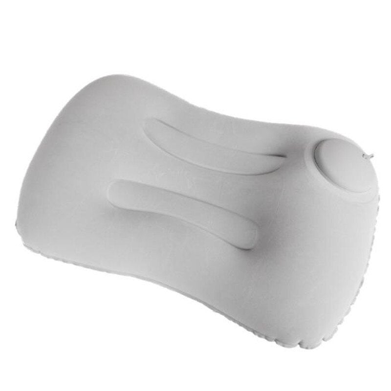 U-Shape Neck Cushion Travel Pillow Automatic Air Inflatable Airplane Car Pillows Ring Pillow Folding Press Type Bed Pillows 2#1