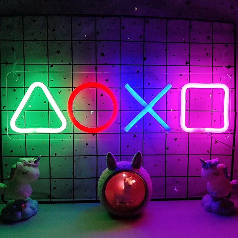 Game Icon Neon Sign Light LED