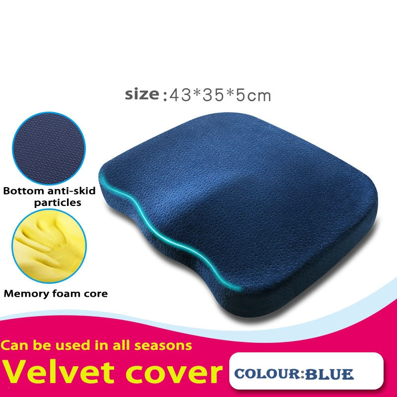 Memory Foam Seat Cushion Orthopedic Pillow For Chair