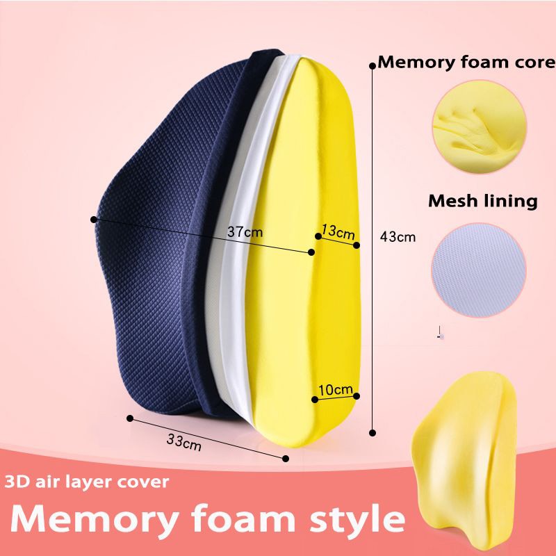 Memory Foam Office Chair Cushion Orthopedic Pillow