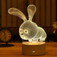 3D USB Table Lamps, 32 Different Designs to Choose From