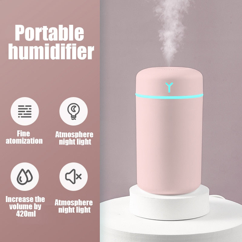 Portable 420ml Air Humidifier