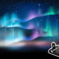 Aurora Moon Galaxy Projection Lamp Creative Background Atmosphere Night Light Earth Projector Photography Lamp