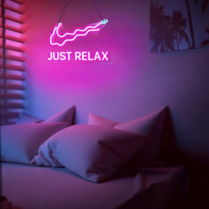 Just Relax Neon Light Sign