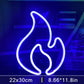 Fire Flame Neon LED Light