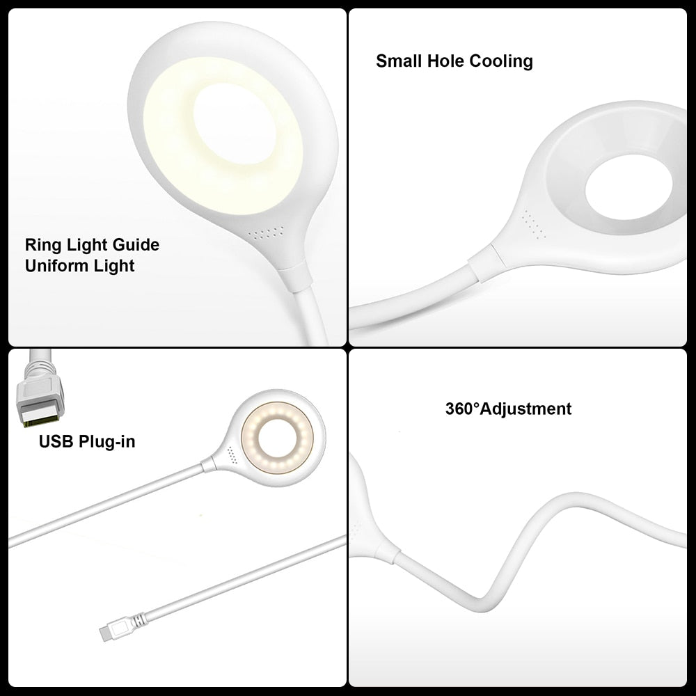 LED Portable USB Ring Light