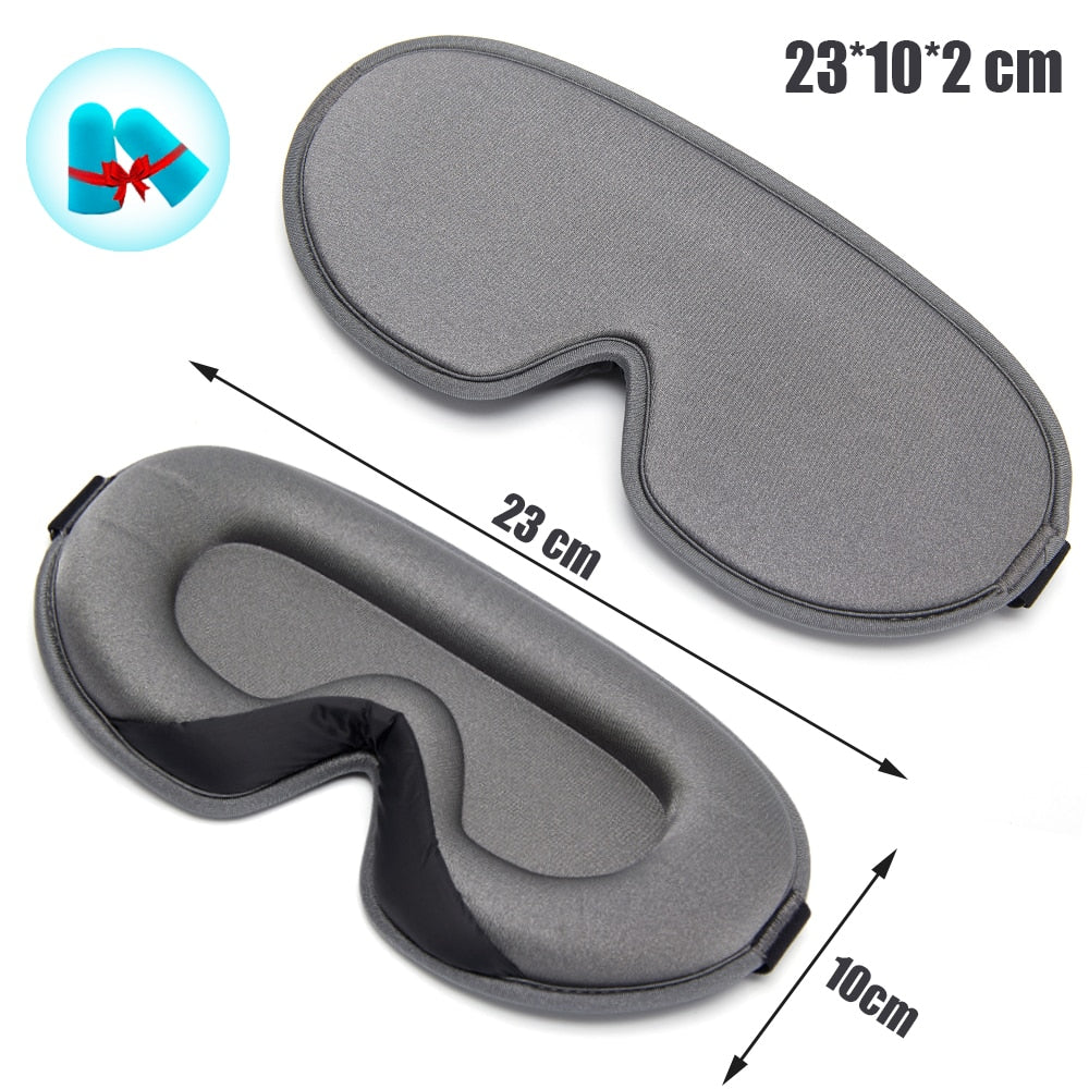 3D Memory Foam Silk Sleep Mask