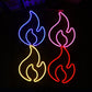 Fire Flame Neon LED Light