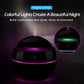 Air Humidifier Ultrasonic USB Aroma Diffuser Wood Grain LED Night Light and Essential Oil Diffuser