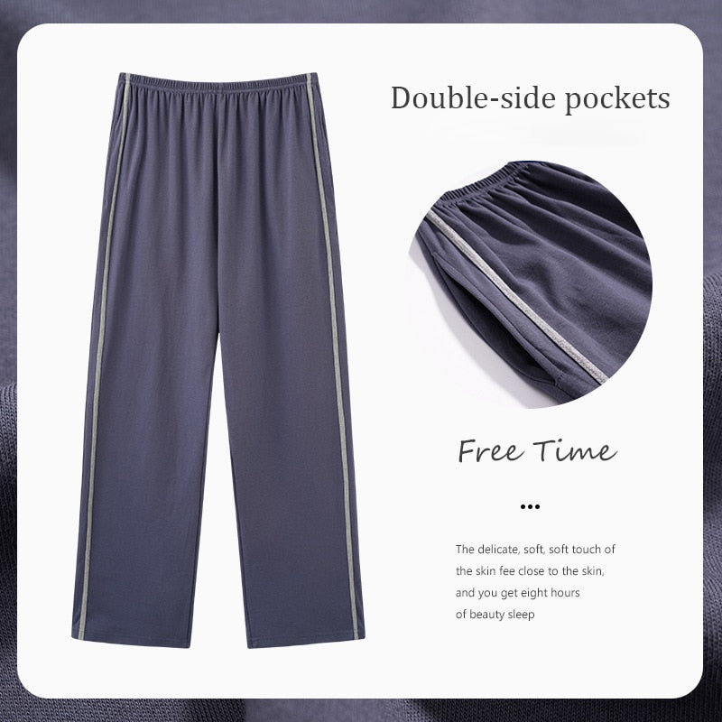 Men's Casual Plaid Pajama Pants Sleepwear