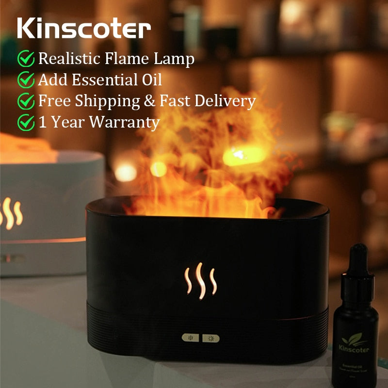 Kinscoter Aroma Diffuser Air Humidifier Ultrasonic Cool Mist