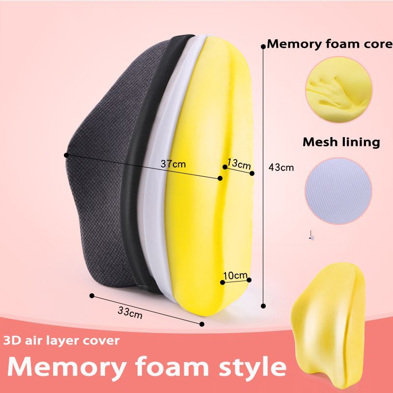 Memory Foam Office Chair Cushion Orthopedic Pillow