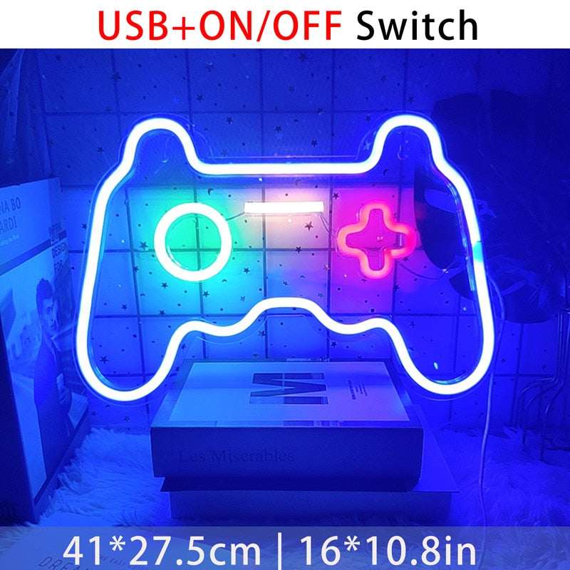 LED Game Room Neon Lights