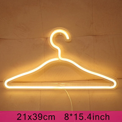 LED Neon Hanger Light