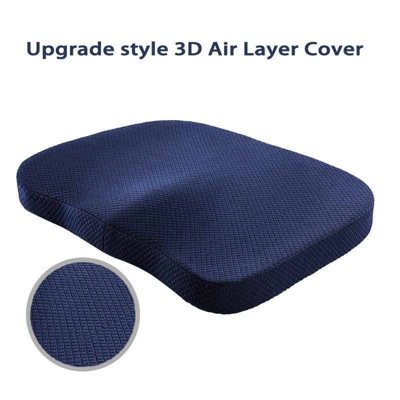 Memory Foam Seat Cushion Orthopedic Pillow For Chair